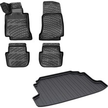 St. Morritz Mercedes E Seri W207 Coupe 2014 Araca Özel Üretim 3D Havuzlu Paspas ve Bagaj Havuzu