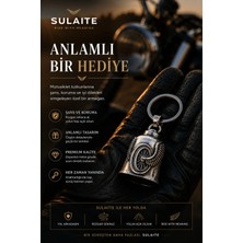Sulaite Motosiklet Aksesuar Kanatlı Tekerlek Figürlü Guardian Bell Gümüş Kaplamalı Motorcu Anahtarlık-Şans ve Koruma Çanı