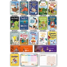 Timaş Çocuk 2. 3. Sınıf Hikaye Seti 16 Kitap - Çantamdan Fil Çıktı - Uzaya Giden Tren - Melodi - Balino - Pelikanım Peli - Anne Terliği