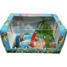 St. Morritz Ahşap Oyuncak Araba 3 Lü Set
