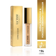 La Vase Concealer Suya Dayanıklı Doğal Kapatıcı 6 ml Göz Çevresi İçin Nemlendirici Etki