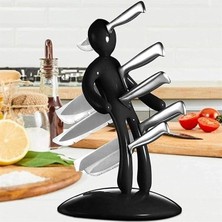 Motto Ticaret SN-29170 Siyah Çok Amaçlı Mutfak Tezgah Üstü Bıçak Tutucu Stand Organizer