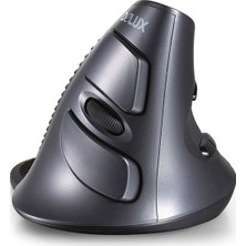 Kenly Delux M618GX Ergonomik Dikey Kablosuz Optik Mouse 6 Tuşlu Ayarlanabilir Dpı Sağ El