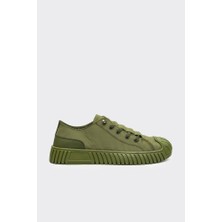Derinet Lastik Bağcıklı Kadın Sneaker