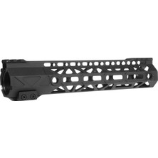 Delta Armory Airsoft El Kundağı Freya A23 M-Lok Sıyah 260GRAM  25,5 cm (10 Inch)