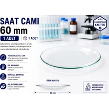 Labolist Saat Camı 60 mm 1 Adet