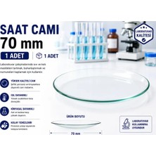 Labolist Saat Camı 70 mm 1 Adet