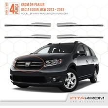 St. Morritz Dacia Logan Mcv Krom Ön Panjur 4 Parça 2013 ve Üzeri