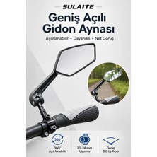 Sulaite Bisiklet - Scooter Gidon Aynası - Dikiz Aynası Bisiklet Aksesuarı Bisiklet Ayna Scooter Ayna