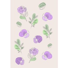 Bohem Minimalist Çizgisel Kanvas Tablo 0107