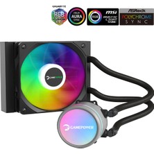 Gamepower Skadi V2 120 Argb 120MM Sıvı Işlemci Soğutucusu Am5 ve LGA1700 Uyumlu