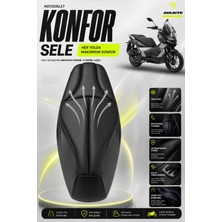 Sulaite Motosiklet Konfor Sele Kılıfı Voge Sr1 Adv Uyumlu Visco Süngerli Sele Pedi