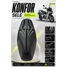 Sulaite Motosiklet Konfor Sele Kılıfı Rks Veloce Uyumlu Visco Süngerli Sele Pedi