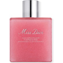Miss Dior Exfoliating Body Oil With Rose Extract – Exfoliating Shower Oil