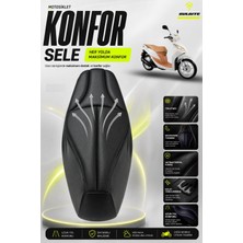 Sulaite Motosiklet Konfor Sele Kılıfı Honda Spacy Uyumlu Sele Pedi Yırtılmaya Dayanıklı