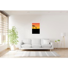 Bohem Minimalist Çizgisel Kanvas Tablo 0158