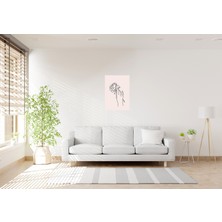 Bohem Minimalist Çizgisel Kanvas Tablo 0201