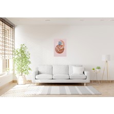Bohem Minimalist Çizgisel Kanvas Tablo 0114