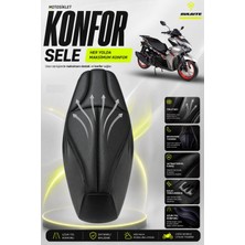 Sulaite Motosiklet Konfor Sele Kılıfı Revolt Rsx4 Uyumlu Visco Süngerli Sele Pedi
