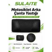 Sulaite Motosiklet Topcase Premium Çanta Sırt Dayama Minderi (Universal) Cırtlı Model (Çanta Değildir)