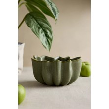 Anthropologie Ferm Living Nium Reaktif Sırlı Seramik Dekoratif Kase