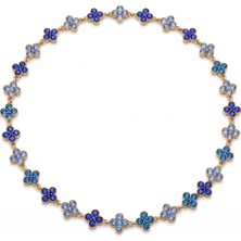 La Nuit London Jewels Azur Yonca Choker Kolye