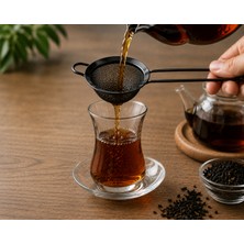 YDGR Paslanmaz Çelik Ince Gözenekli Mini Süzgeç – Çay, Pudra Şekeri, Un ve Kakao Süzme Aparatı