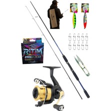 Outdoorun Powerex Prospin 240CM 10-30GR Daiwa Rs 4000 Metal Kafa Spin Olta Seti