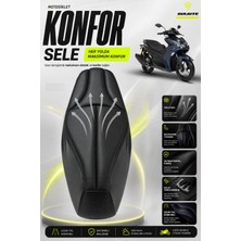 Sulaite Motosiklet Konfor Sele Kılıfı Rks Arome 125 Uyumlu Sele Pedi Su Geçirmez .