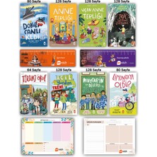 Timaş Çocuk 3. 4. Sınıf Hikaye Seti - Dokuz Canlı Kedi - Tersine Okul - Anne Terliği Limonataya Ne Oldu 8 Kitap