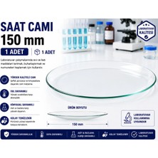 Labolist Saat Camı 150 mm 1 Adet