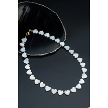 Serenite Collection Pluie Sedef Taşı Sky Kolye