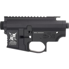 Delta Armory Airsoft M4 Tüfek Için Metal Gövde Siyah
