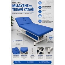 Tagesan TK-509/4 Çift Motorlu Manipülasyon Yatağı Mavi 75X190 cm | Elektrikli Fizik Tedavi ve Rehabilitasyon Masası