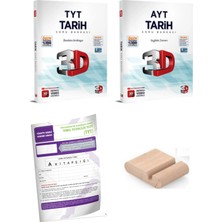 3D Yayınları Tyt Tarih + Ayt Tarih Soru Bankası - Yks 2027 + Telefon Tutucu + Tyt Deneme