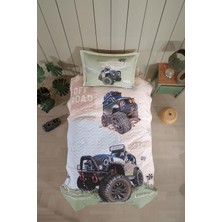 Denizli Çeyiz Clasy Tek Kişilik 4 Mevsim Kapitone Nevresim Seti Off Road