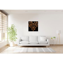 Bohem Minimalist Çizgisel Kanvas Tablo 0279