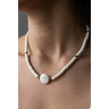 Serenite Collection Sedef ve Turkuaz Taşı Kolye