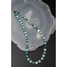Serenite Collection Sedef Taşı Kalp Kolye