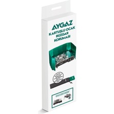 St. Morritz MS-2500 Bs Çantalı Portatif Ocak+ Kartuşlu Ocak Rüzgar Koruması - Yeşil