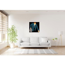 Bohem Minimalist Çizgisel Kanvas Tablo 0476