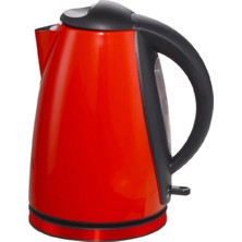 St. Morritz Kırmızı Inox Su Isıtıcı Sefa S2000