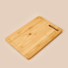 St. Morritz Bambu Kesme Tahtası - Açık Kahverengi - 22X32 cm