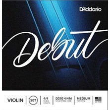 St. Morritz D'addario Debut 4/4 Medium Set Keman Teli D310