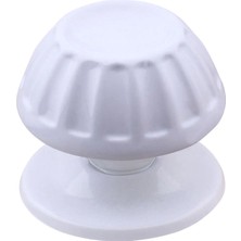 St. Morritz As Papatya Baba Kapı Tokmağı Kapı Topuzu Kolu Metal Tokmak Beyaz - Kapı Kulpu - 2 Yıl