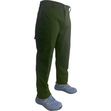 St. Morritz Iş Pantolon Haki Gabardin Kumaş