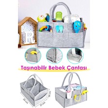 St. Morritz Taşınabilir Bebek Çantası Bebek Bakım Bezi Eşya Düzenleyici Çanta