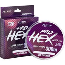 Fujin Pro Hex 8x 300MT. Multicolor Ip Misina