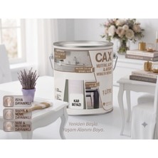 CAXCOLORS Cax Ahşap ve Mobilya Boyası 1 Litre - Masa, Sehpa, Mutfak Dolabı ve Kapı Boyası (Isıya ve Sıvıya Dayanıklı)