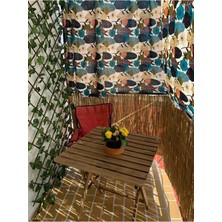 St. Morritz Doğal Kamış Hasır Balkon Çiti 1 M x 2,5 Metre